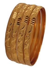 Gold Plated Bangles